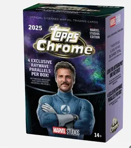 2025 Topps Chrome Marvel Studios Blaster Box