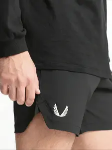 ASRV Men's Summer Sports & Casual Shorts, American Style Youth Quick-Dry Five-Point Shorts for Running & Fitness