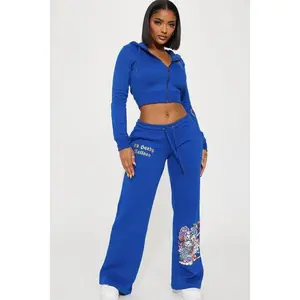 Tiger Lotus Ed Hardy Pant - CobaltBlue 2