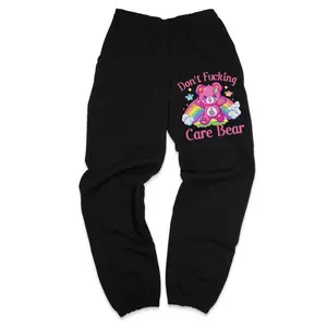 Don't Fucking Care Bear Sweatpants