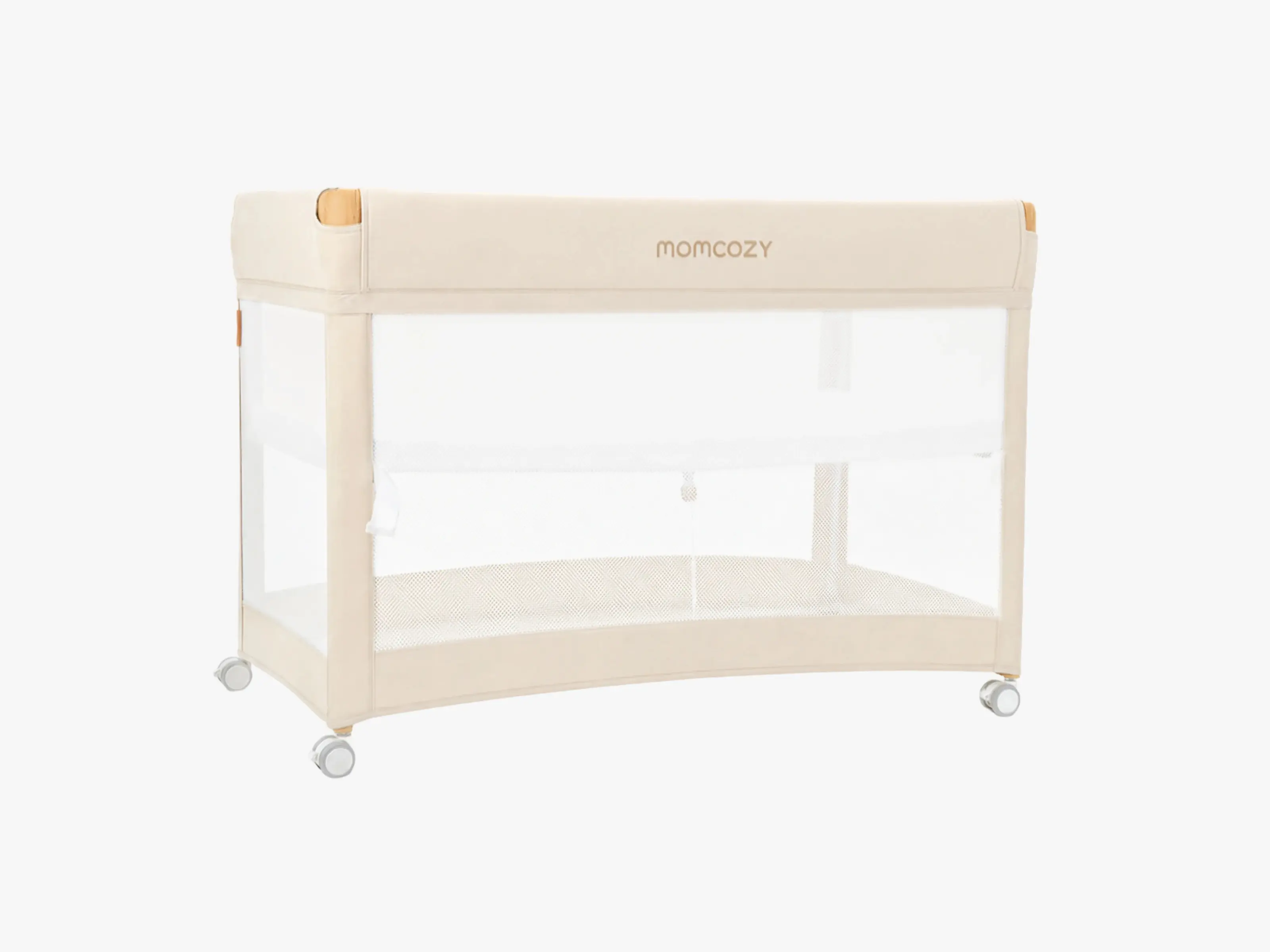 Momcozy One-Click Folding Baby Playpen, Portable Playard for Babies & Toddlers, Spacious Breathable Mesh Play Yard, Quick Setup for Home & Travel