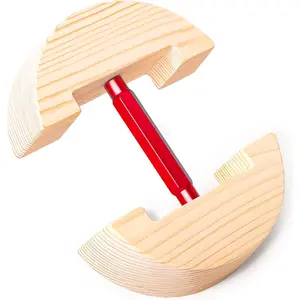 Hat Stretcher for Fitted Hats, Cowboy Hat Stretcher Fitted Hat 7 to 8 1/2, Adjustable Wooden Hat Jack Stretcher Fits All Caps