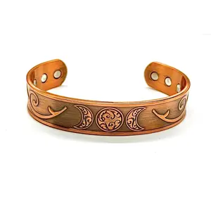 Moon Copper Magnetic Cuff