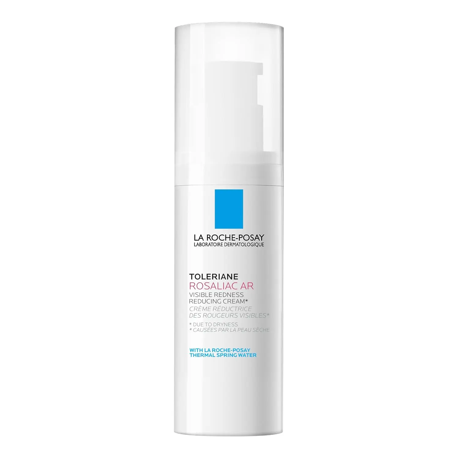 La Roche-Posay Toleriane Rosaliac AR Redness Face Cream, 1.35oz |   Color correcting face cream with green pigments. Soothing, hydrating, & helps reduce visible redness, for sensitive skin