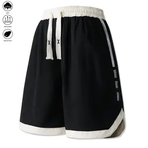 Men'S Summer Basketball Shorts - Breathable Mesh Athletic Shorts with Drawstring Waist, Pockets for Gym, Running & Outdoor Sports, Workout Shorts, Sporty Style