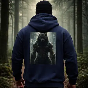 Alpha Forge Beast Series: Forest Wolf Heavyweight Sweatshirt