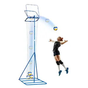 Winthai Volleyball Setter Trainer Net with 3 Angle Adjustment, 8.53 ft to 9.84 ft Adjustable Height for Professional, Beginner Serving, Passing Setting Training Practice Equipment Indoor and Outdoor