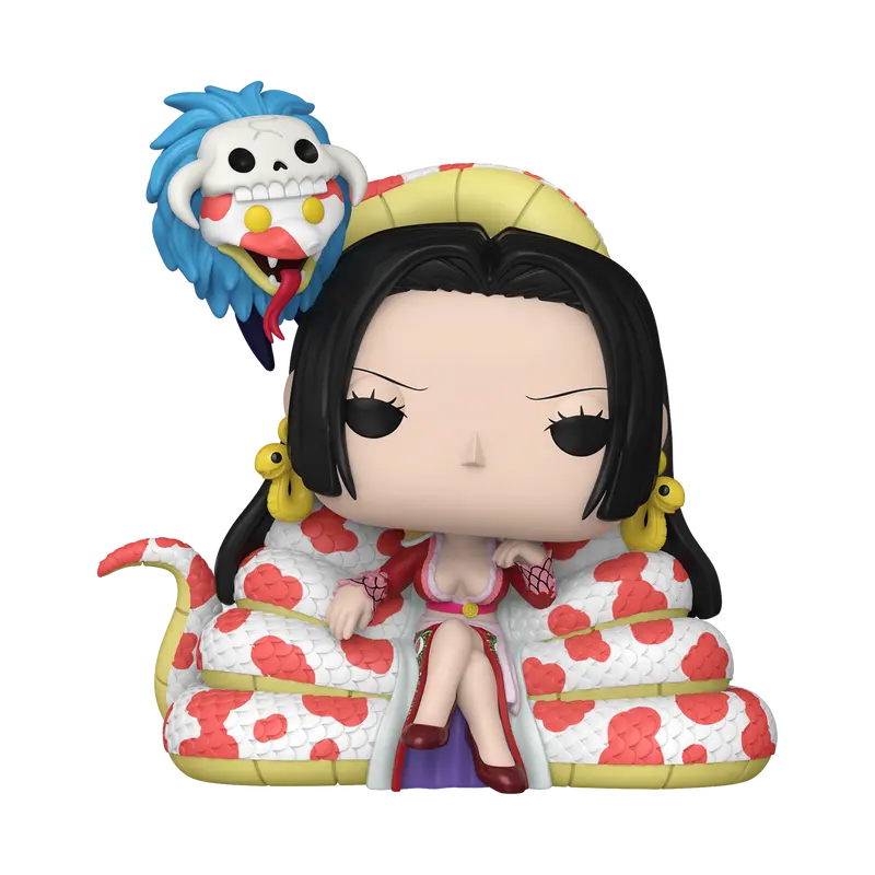 Funko Pop One Piece Boa Hancock on Throne Vinyl Figure Collectible Number 2156 Japanese Anime Series Character