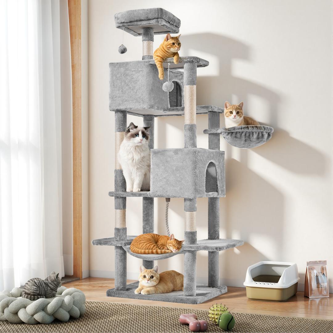 66 Inch Cat Tree Tower