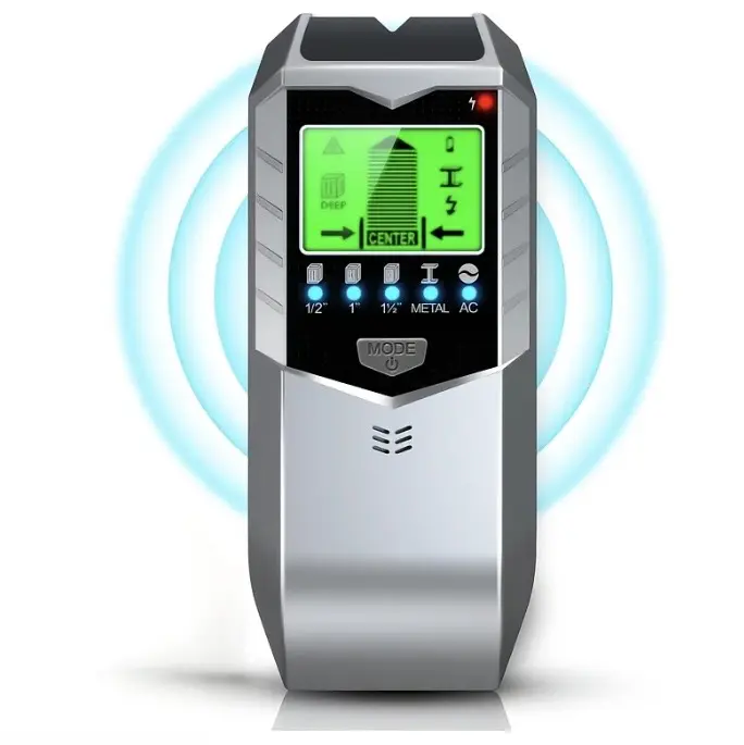 5 in 1 Wall Scanner Detector with LCD Display for Screw & Metallic & Wooden Studs Professional Tool for Home Decor & DIY Projects