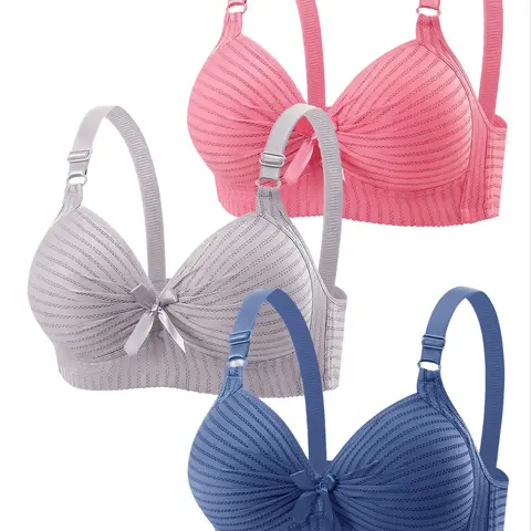 Women's Bra Set for Ultimate Comfort & Support, Fashionable Design Suitable for Everyday Wear, Moisture-Wicking Fabric, Multiple Sizes Available, Buckle