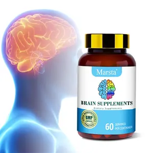 Brain Health 60 Capsules - Contains capsules of green coffee bean extract, phosphatidylserine, and enhances brain memory and cognitive abilities