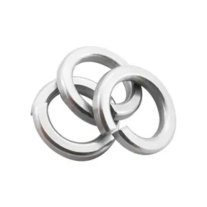 M12 Split Lock Washer,25PCS 304 Stainless Steel(18-8) Spring Lock Washers for  Nuts and Screws,