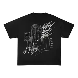 PARTYNEXTDOOR PND Graphic T-Shirt, Dark R&B Aesthetic Sketch Design, PartyNextDoor Fans Streetwear Outfit, Minimal Urban Vintage Style Tee