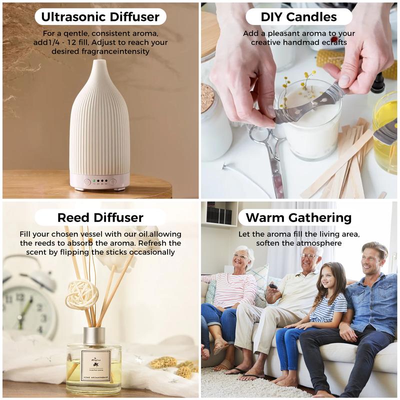 Lopeie Hotel Diffuser Oil Refill Inspired by The Ritz-Carlton Hotel - 250 ml 8.45 fl oz -Aromatherapy Essential Oil- Lemon, Lavender & Wood Notes- Ideal for Ultrasonic and Waterless Diffusers Pleasant Fragrant