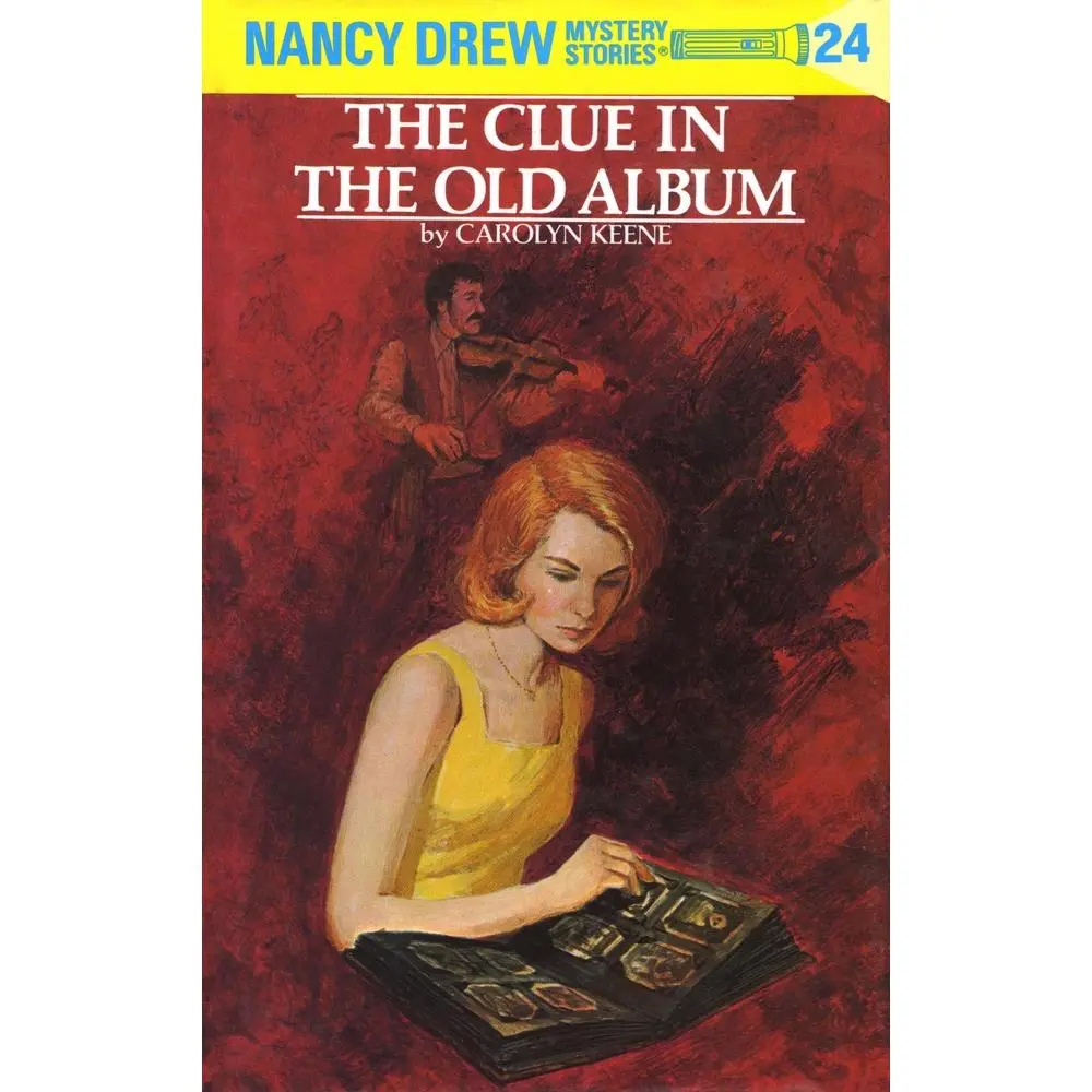 USED Book - Nancy Drew 24: The Clue in the Old Album by Keene, Carolyn (Hardcover) - english