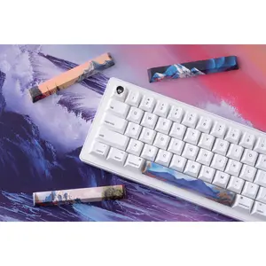 Apos x Bob Ross Panoramic Scenic Keycaps