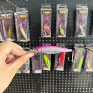Reproduction of a famous brand, bestseller, 1 piece, Lure Long Tongue Floating Deep Diving Minnow Imitation Fish Bait for Walleye, suitable for freshwater and saltwater fishing, fishing accessories, tackle, and gear