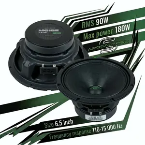 Apocalypse AP-M61SE Lite | 6.5" Mid-Range Speakers (Pair)