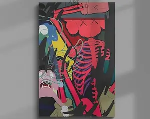 Kaw hypebeast wall art  Poster Unframed  Poster Unframed  modern trendy pop culture man cave décor 1