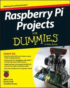 USED-Raspberry Pi Projects for Dummies by Cook, Mike (Paperback)