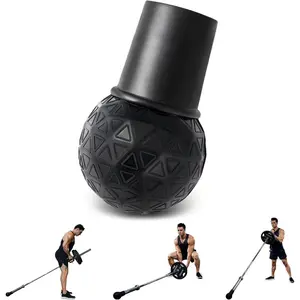 Landmine Attachment for Barbell, Barbell Landmine for Presses Rows Rotation Split Squats, For 2 inch Olympic Bars, T Bar Row Attachment for Gym Home