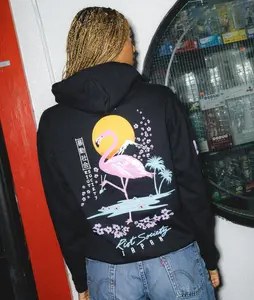 Flamingo Blossom 2.0 Womens Hoodie
