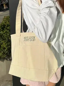 Not Luck Canvas Tote
