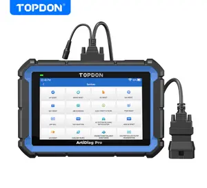 TOPDON ArtiDiag Pro Bi Directional Scan Tool with ECU Coding FCA AutoAuth 35 Reset Functions All System Diagnosis CAN FD DOIP 2 Years Free Update Bi-Directional Wireless Diagnostic Scanner Wireless All-System  Car Battery Tester Car Relay Tester