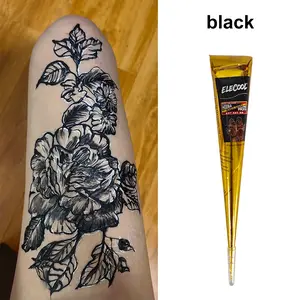 Henna Tattoo Gel, Temporary Tattoo Gel, Semi-Permanent Tattoo Gel, Waterproof Body Tattoo Gel, 1/2/3pc Set, Makeup