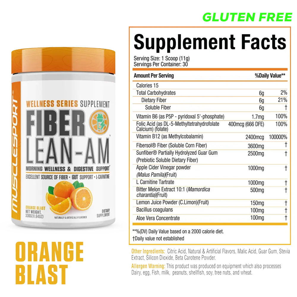 Fiber Lean - AM - 30 Servings