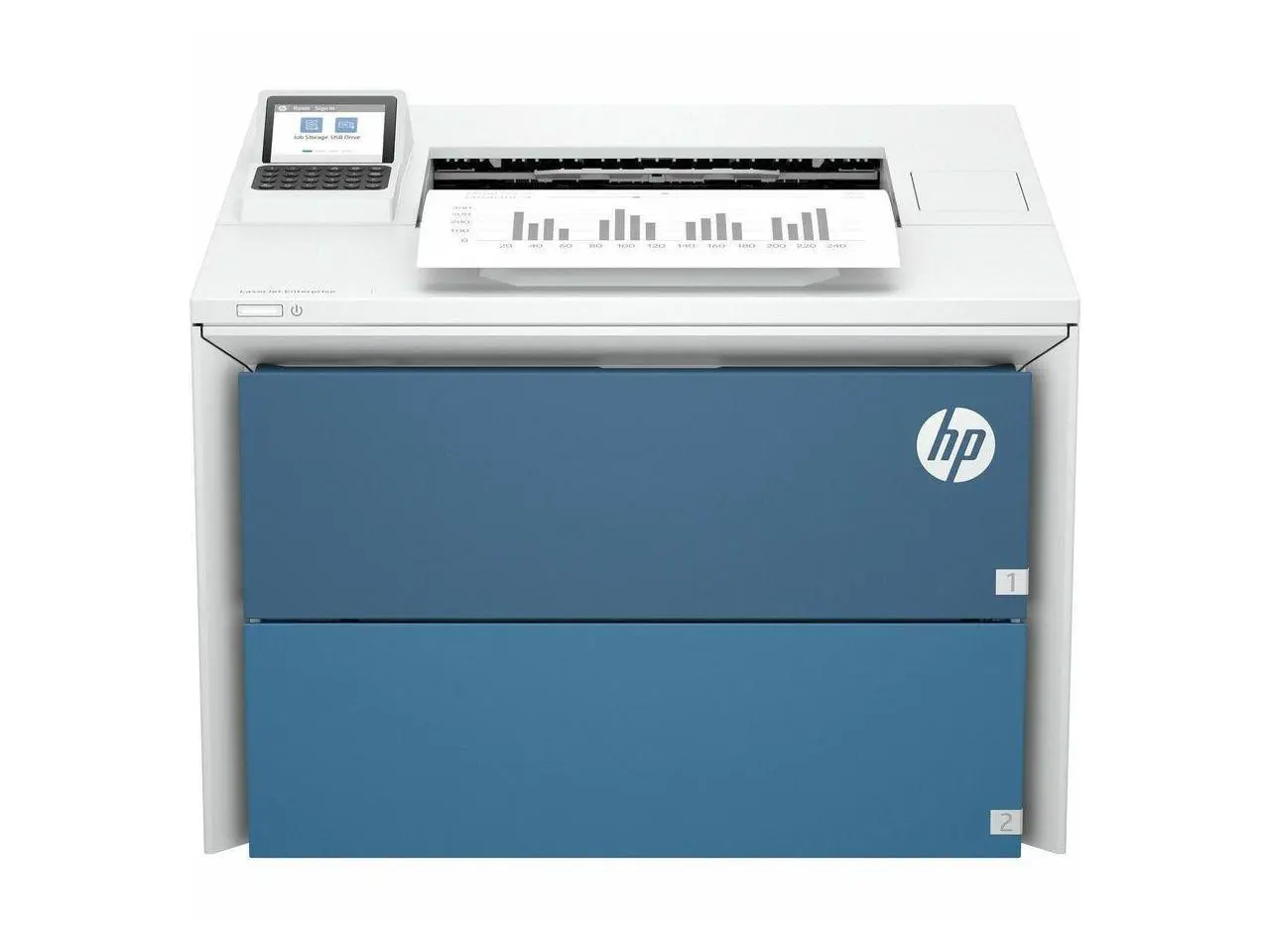 HP LaserJet Enterprise 5501dn Wired Monochrome Laser Printer - 76 ppm Mono - 1200 x 1200 dpi Print - Automatic Duplex Print - 650 Sheets Input - Ethernet - Gigabit Ethernet - USB - A29Z3A#BGJ
