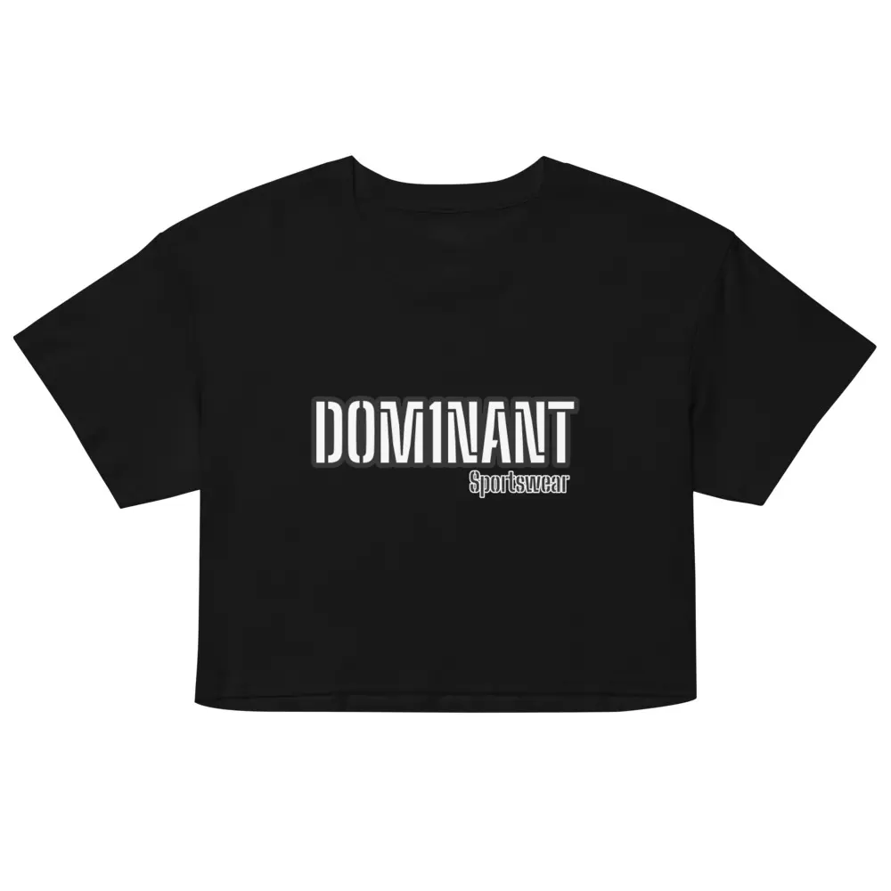 “DOM1NANT SPORTSWEAR” Women’s crop top