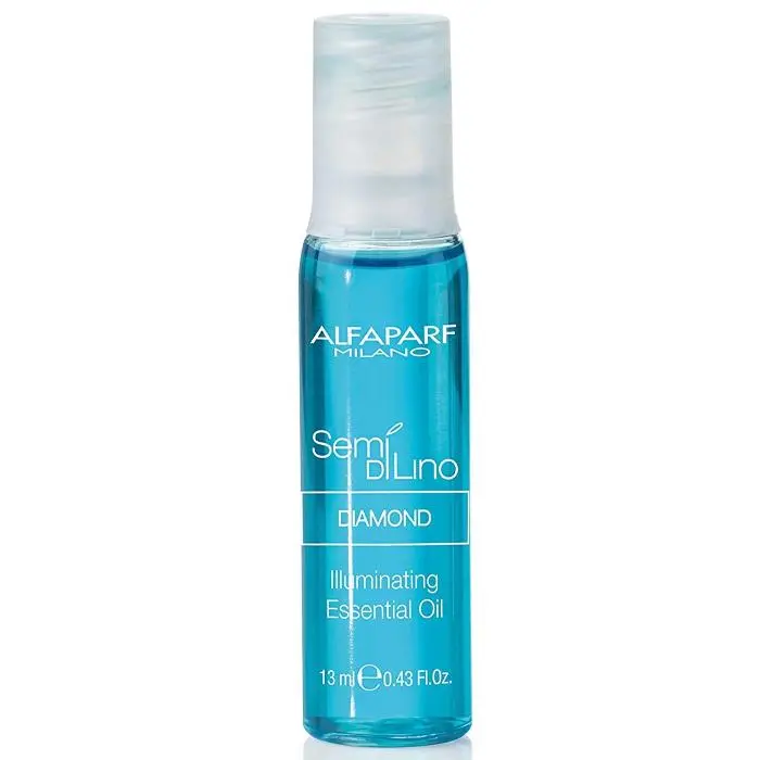 Alfaparf Semi Di Lino Diamond Essential Oil for Dry, Damaged Hair, Adds Instant Softness and Shine - 0.43 oz Single Vial