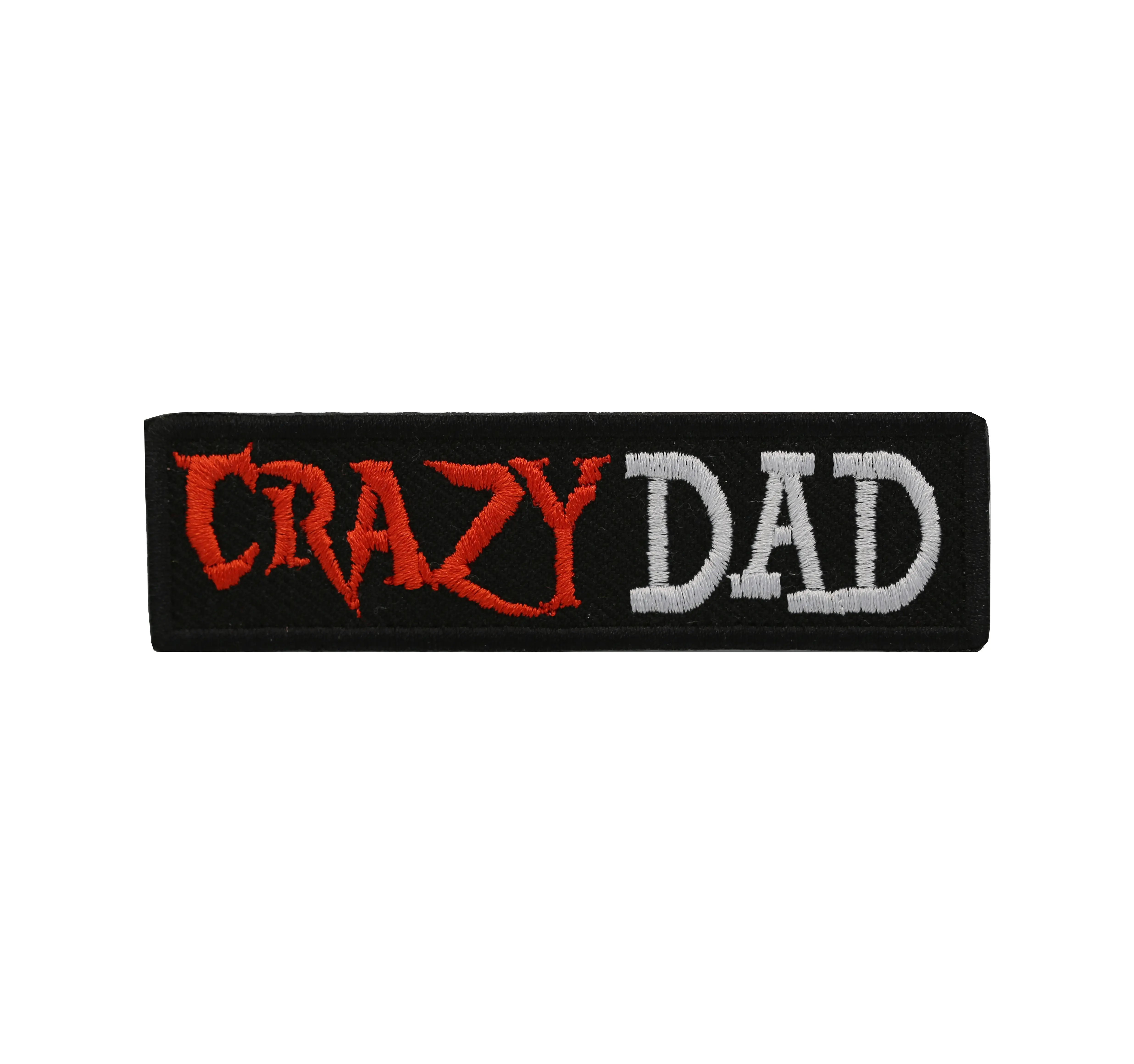Crazy Dad embroidered Biker patch Crazy Dad embroidered Biker patch