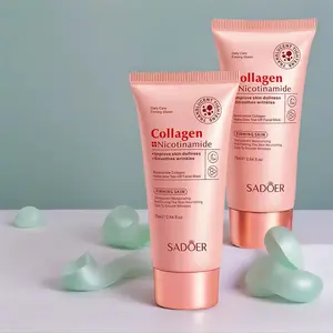 75ML Collagen Nicotinamide & Night Mask,Rich Collagen Essence, Moisturizing Smooth Skin, Hydrating Facial Care, Face Mask for All-Day Moisture patches