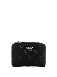 GUESS Female Giully Quilted Wallet and Card Case