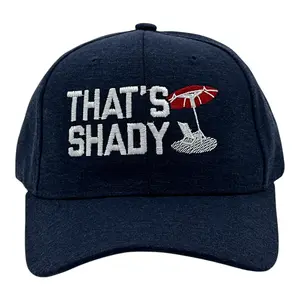 Thats Shady Hat Funny Sarcastic Beach Vacation Graphic Novelty Cap Funny Hats Sarcastic  Funny Summer  Novelty Caps for Men Navy - Standard
