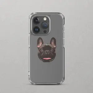 Custom Pet Portrait Clear Case for iPhone®