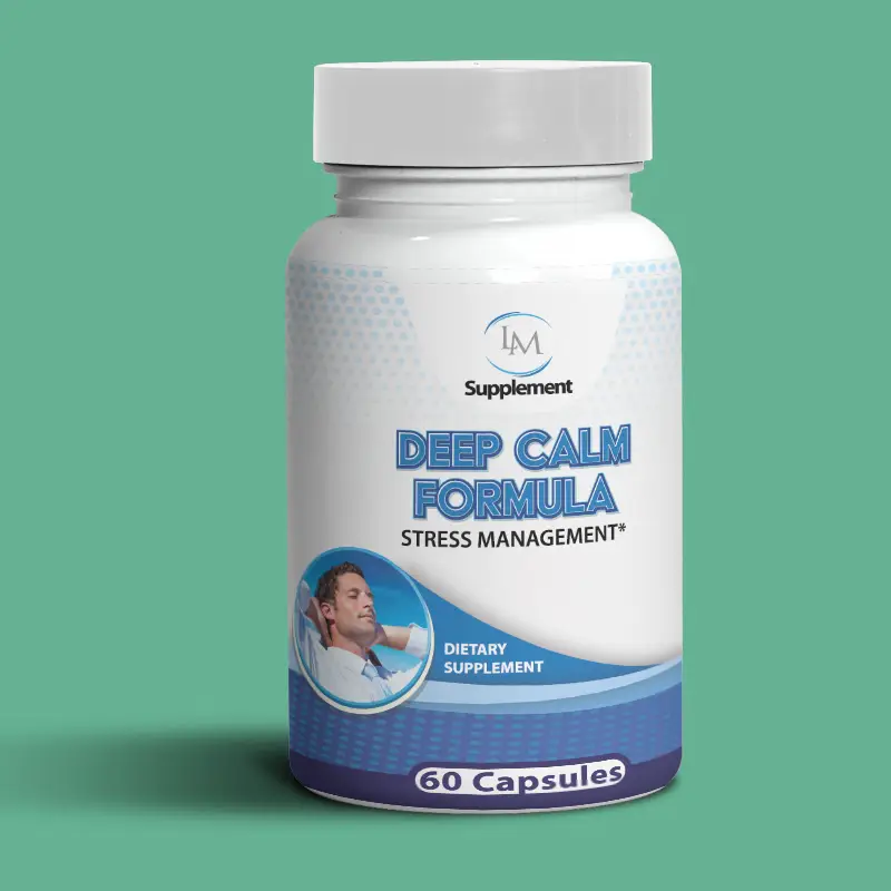 Natural Supplements LM Nutrition LLC Deep Calm Stress Management - Healthcare, Supplement