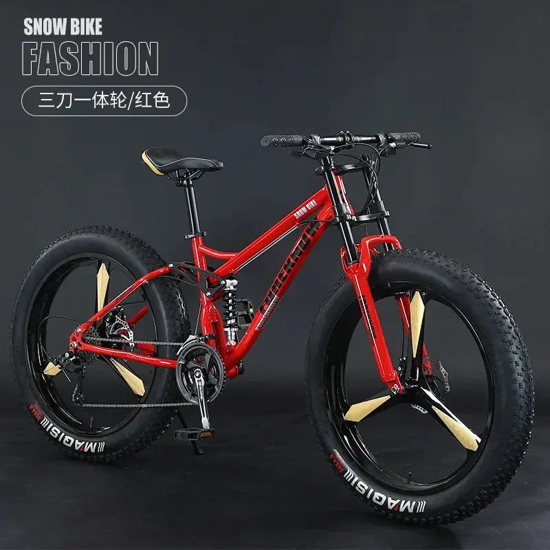 trispoke wheel Red