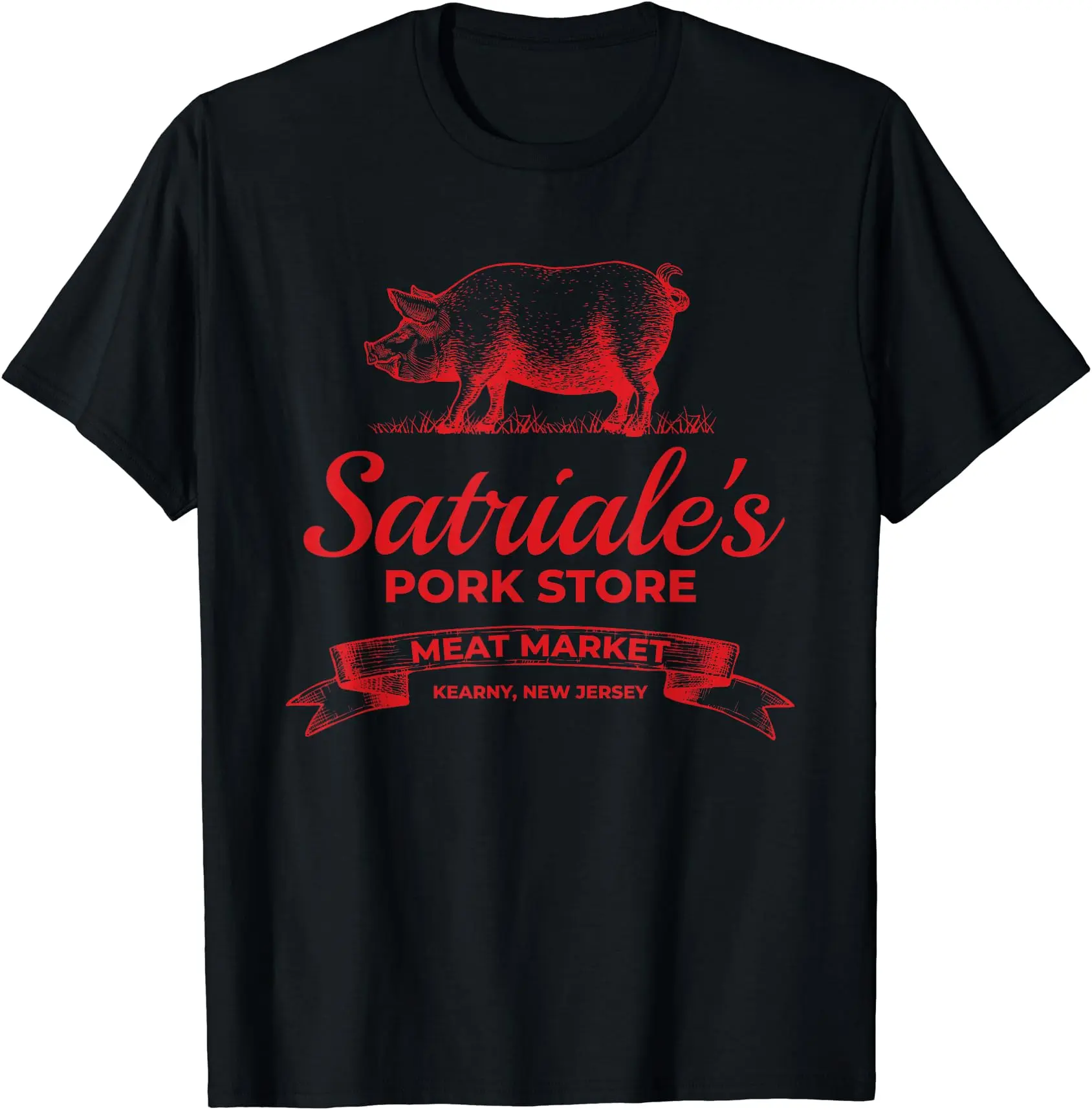 Satriale’s Pork Store Kearny New Jersey T-Shirt NEW