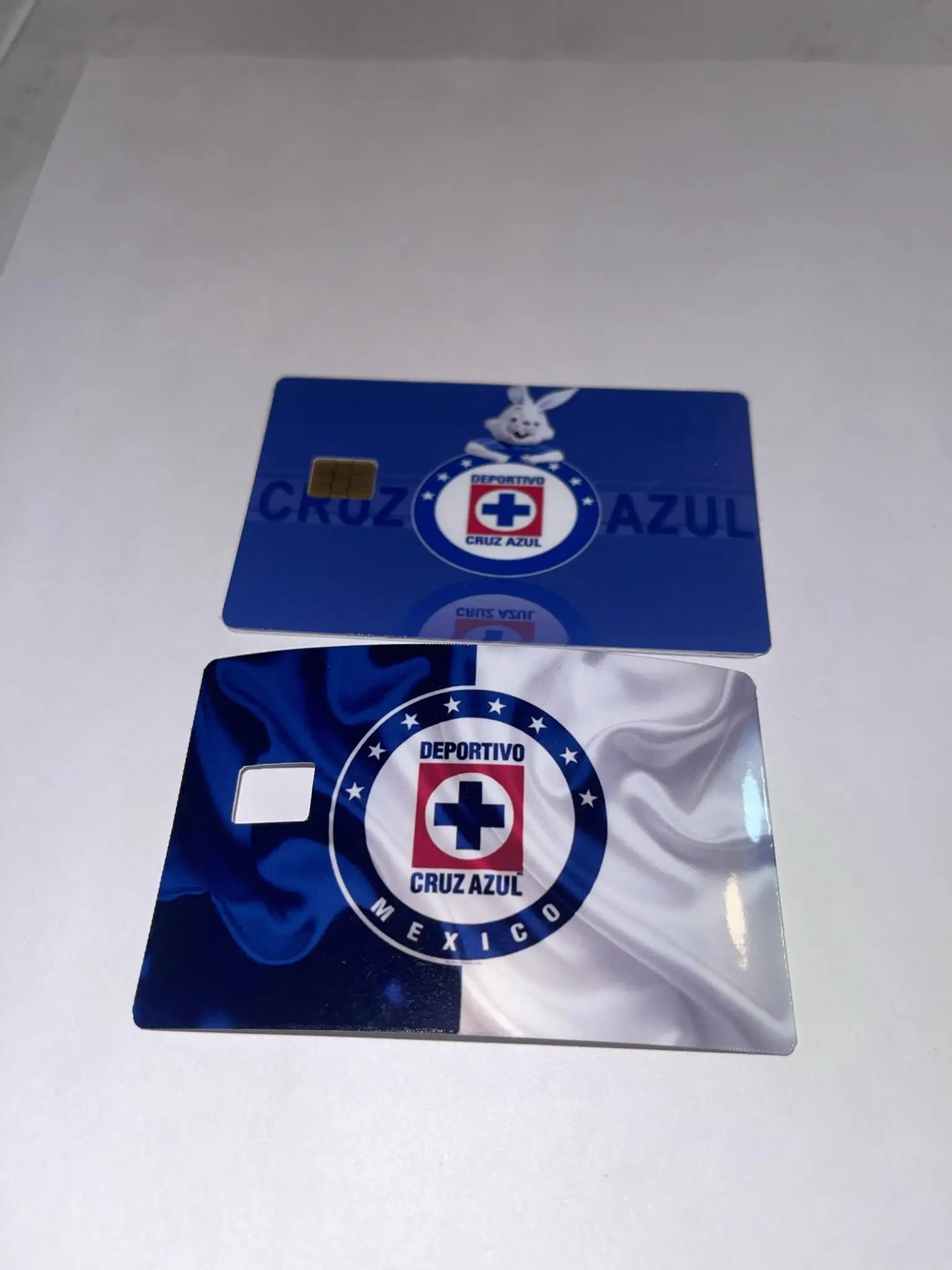 cruz azul skin for debit/ credit card small chip