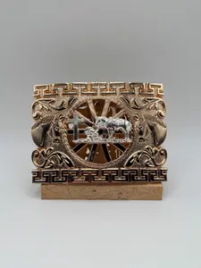 Buckle- Rose Gold Cowboy Praying