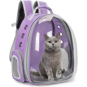 Bubble Backpack Carrier for Small Medium Dogs Cats Carrying Bag, Airline Approved Pet Travel Carrying Bag  Hiking Walking Outdoor Backpack ()