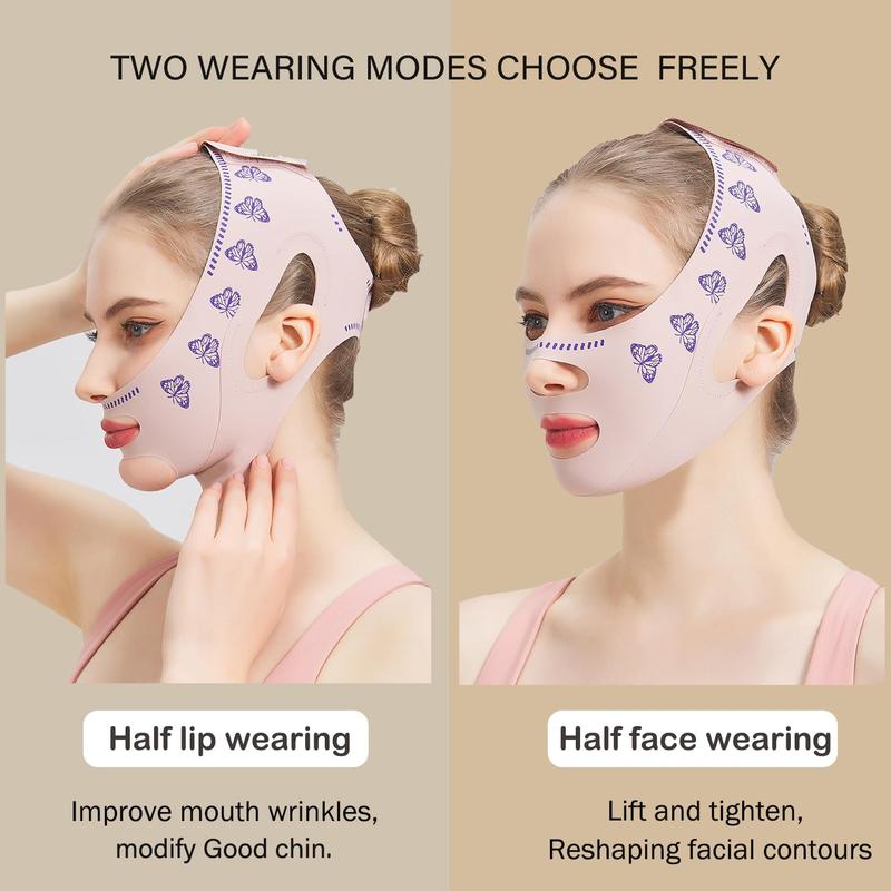 MASIKA Adjustable Chin Strap - Jawline Shaper & Exerciser, Reusable V-Line Face Mask MASIKA Adjustable Chin Strap - Jawline Shaper & Exerciser, Reusable V-Line Face Mask