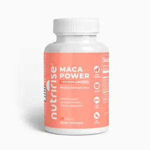 Maca Power: Peruvian Ginseng - Black, Red & Yellow Maca - Energy, Hormone Balance & Antioxidant Support For Men & Women