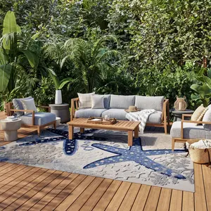 Nourison Aloha Ocean Starfish Indoor/outdoor Area Rug