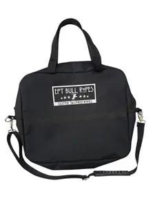 Bull Rope Bag - EPT Brand- Durable Quality Solid Black Canvas w Optional Shoulder Strap