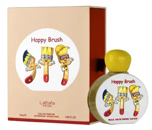 Lattafa Pride Happy Brush for Kids Eau de Parfum Spray, 2.53 Ounce / 75 ml